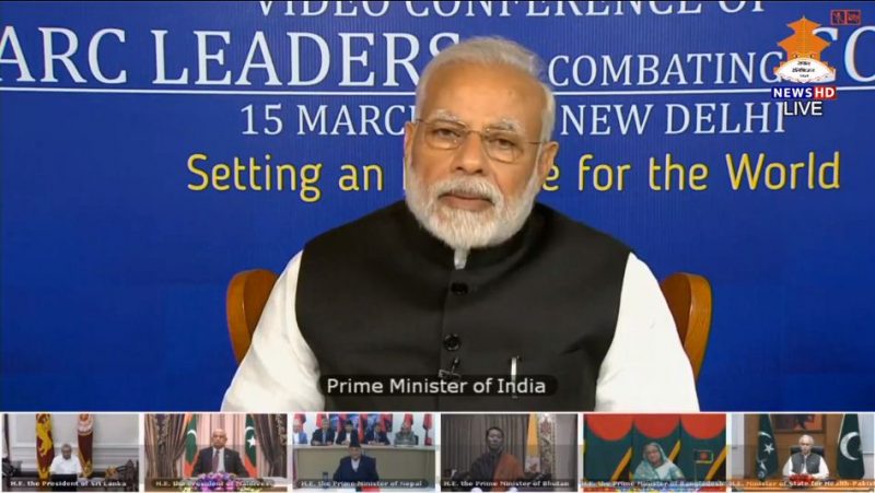 कोरोना भाइरसविरुद्ध आकस्मिक कोषको प्रस्ताव, मोदीले गरे एक करोड डलर घोषणा