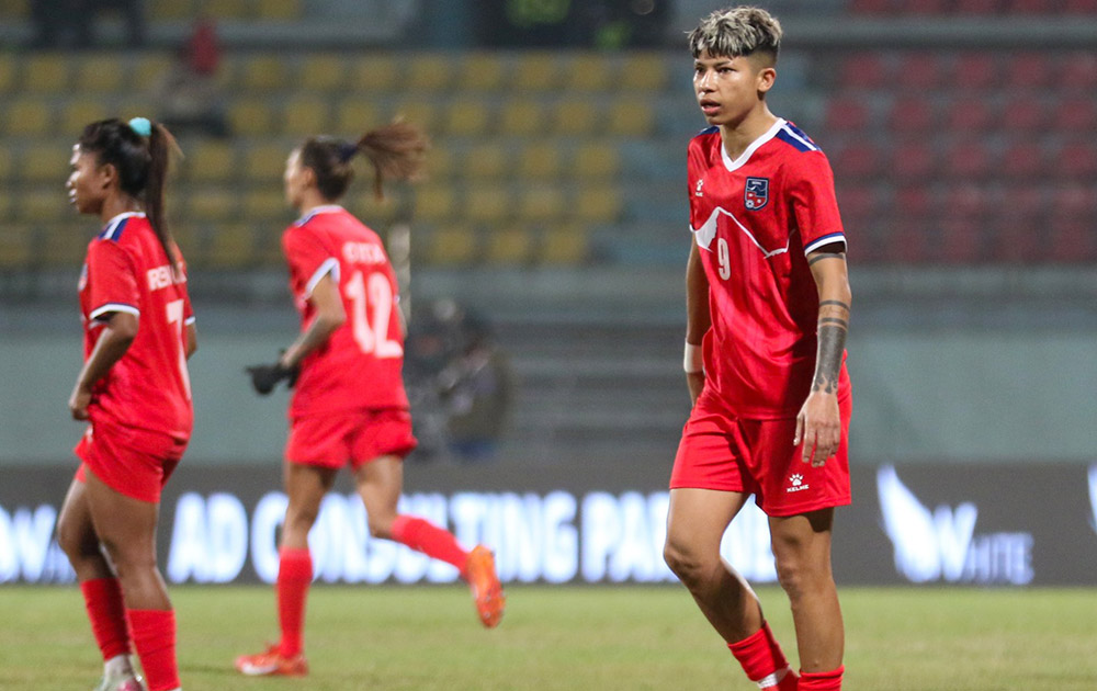 अन्तर्राष्ट्रिय महिला च्याम्पियनसिप : नेपाल र म्यानमारले बराबरी खेले